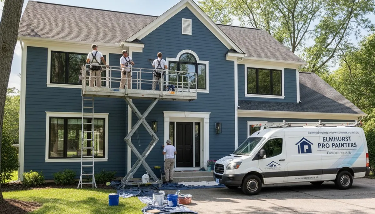 Professional house painting service in Naperville, IL for residential interior and exterior homes