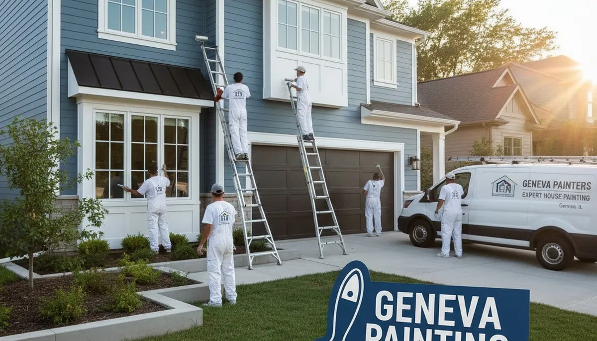 Professional house painting services in Naperville, IL for interior and exterior homes
